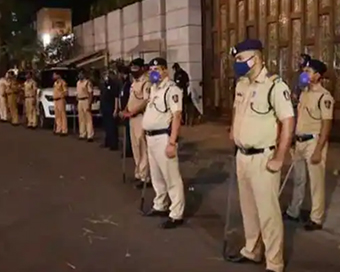 Police beef up security at Mukesh Ambani