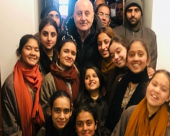 Anupam Kher and 