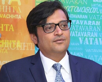 Republic TV editor Arnab Goswami (file photo)