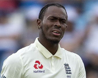  England fast-bowler Jofra Archer 