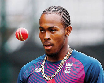 England fast bowler Jofra Archer