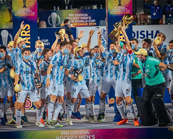 Argentina lift Junior Hockey World Cup trophy