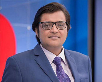 Republic Media Network TV Editor-in-Chief Arnab Goswami 