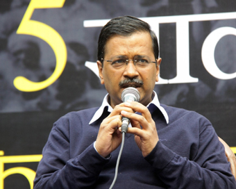 Kejriwal dares BJP to name CM face, says ready to debate