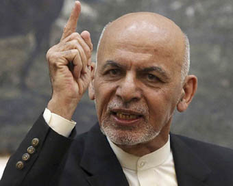 Afghanistan President Ashraf Ghani (file photo)