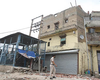 Deli building collapse