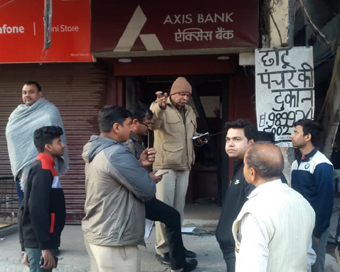 Delhi ATM robbers get a rude shock