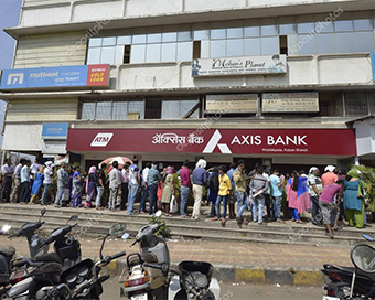 Crowds at UP banks as lockdown extension appears possible