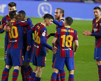 Barcelone make impressive comeback to beat Sevilla 3-2 on aggregrate, enter final