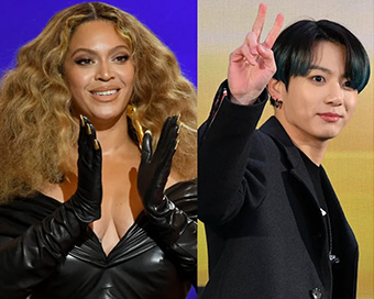 Jungkook, Nick Jonas, Prince Harry in Beyonce