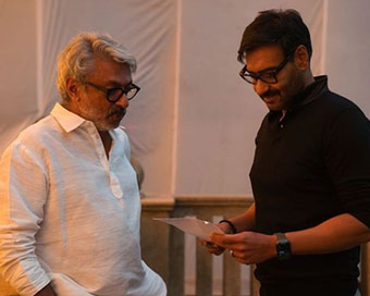 Ajay Devgn starts shooting for Bhansali