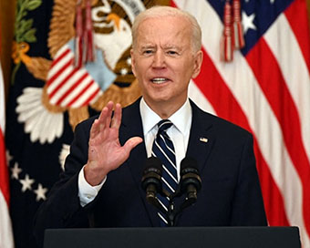 US President Joe Biden