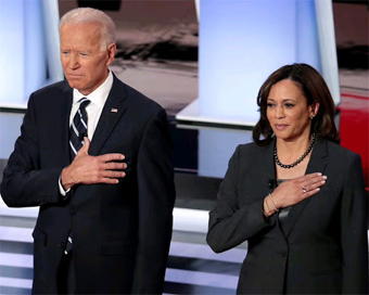 In historic rite, Biden, Harris sworn-in to lead US