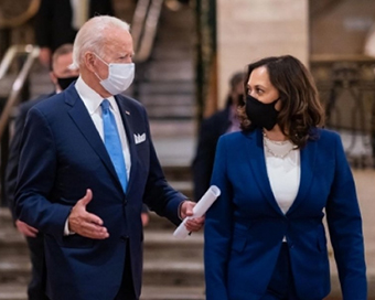 Kamala Harris speaks first, Joe Biden goes next: A pattern slowly emerges