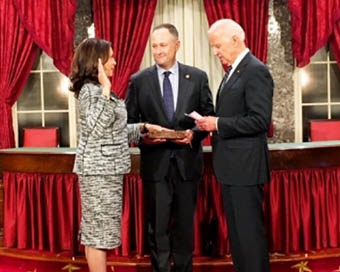 Joe Biden, Kamala Harris appear together for 1st time as running mates