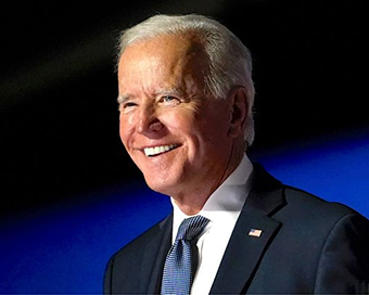 Newly elected US President Joe Biden