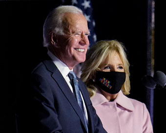 Joe Biden with wife Jill