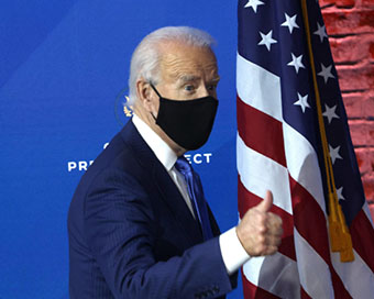 Joe Biden to urge Americans to wear masks for 1st 100 days after taking office