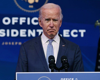 Joe Biden condemns 