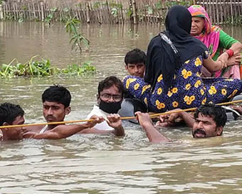Flood waters continue to wreak havoc in Bihar