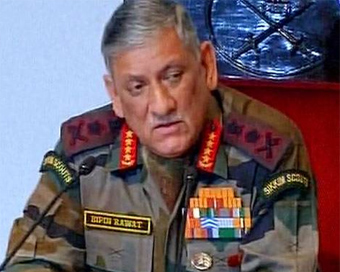 Army Chief General Bipin Rawat (file photo)