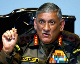 Army chief Gen Bipin Rawat (file photo)