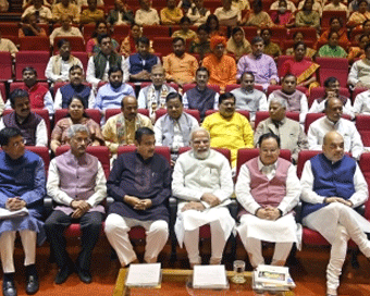 At BJP meet, PM Modi asks leaders to organise special campaign on Central schemes