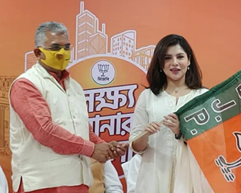 Bengali film actress Payel Sarkar joins BJP