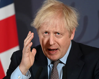 British Prime Minister Boris Johnson