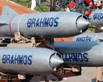 BrahMos missile test-fired by India (File photo)