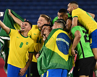 Tokyo Olympics: Brazil retain men