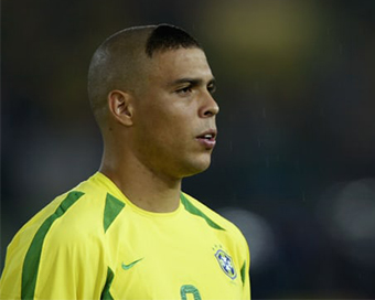 Brazilian football great Ronaldo