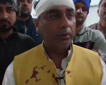 BSP candidate attacked