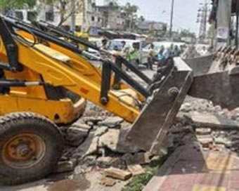 DTCP demolishes three illegal colonies in Pataudi
