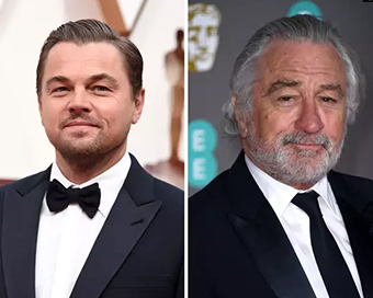 Hollywood stars Leonardo DiCaprio and Robert De Niro