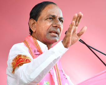 Telangana Chief Minister K Chandrashekhar Rao (file photo)