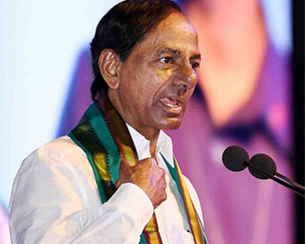 Telangana Chief Minister K. Chandrashekhar Rao 