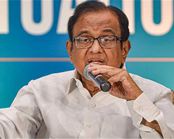 Former Union Finance Minister P. Chidambaram (file pic)