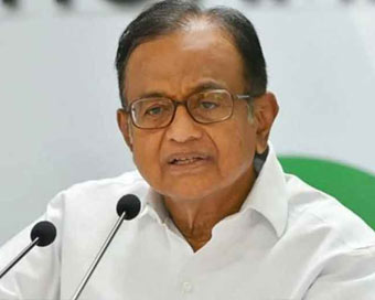 Senior Congress leader P. Chidambaram (file photo)