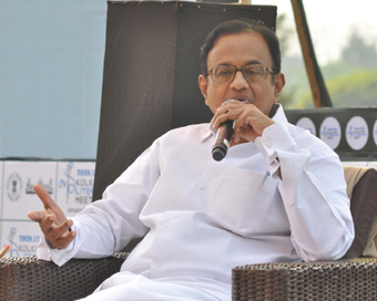 Former Finance Minister P. Chidambaram (file photo)