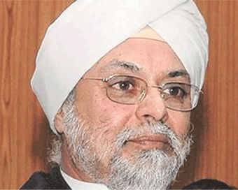 Justice Jagdish Singh Khehar (file photo)