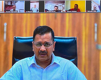 Coronavirus: Kejriwal holds video conference meeting with AAP MLAs