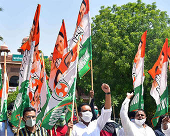 Congress protests (file photo)