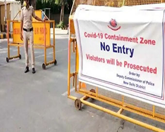 Highest number of containment zones marked in Delhi since Nov