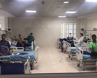 Covid patients in hospital (file photo)