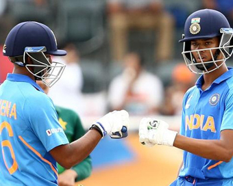 U19 WC: India stroll into final with 10-wicket win over Pak