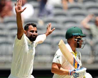 2nd Test: Australia out for 243, set India 287-run target