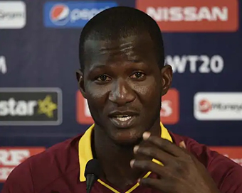 West Indies crickter Darren Sammy