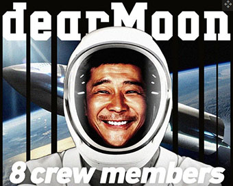 Japanese billionaire invites 8 people for free voyage around moon