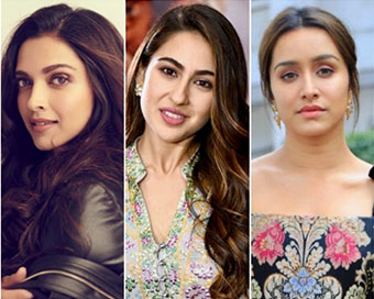  Deepika Padukone, Sara Ali Khan and Shraddha Kapoor 